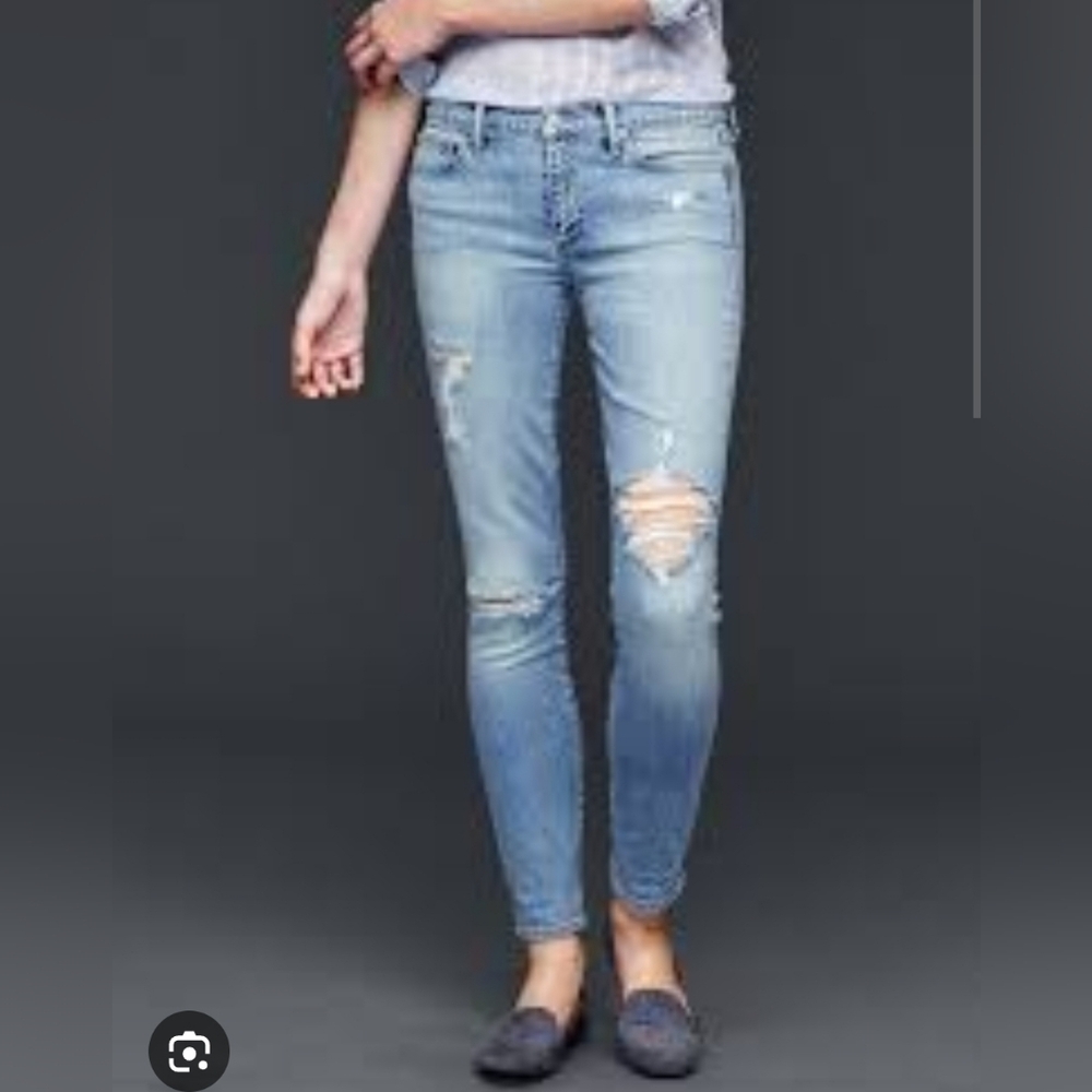 Gap 1969 True Skinny High Waisted Jeans S27